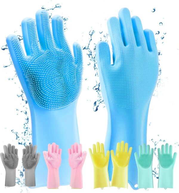 cleaning gloves