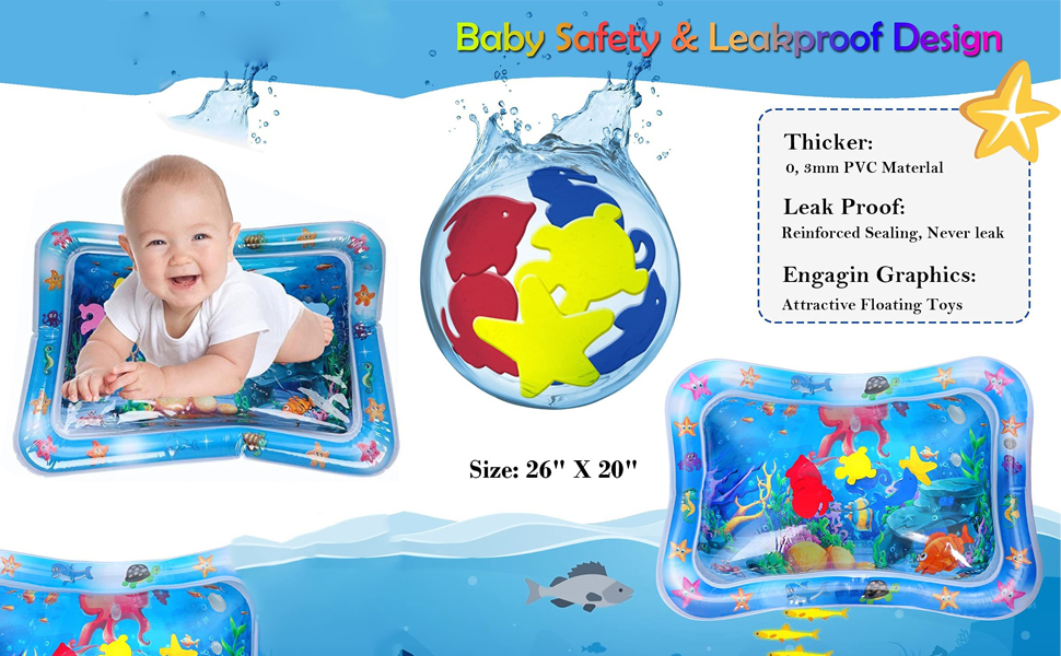 Baby Kids Water Play Mat Toys